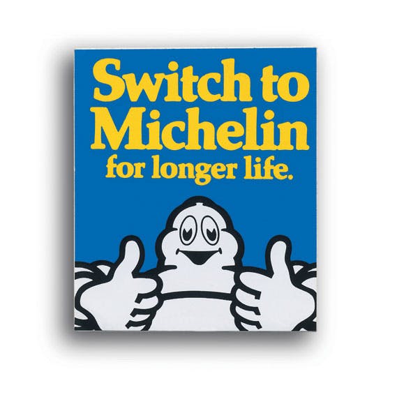 Michelin man tires logo - Gem