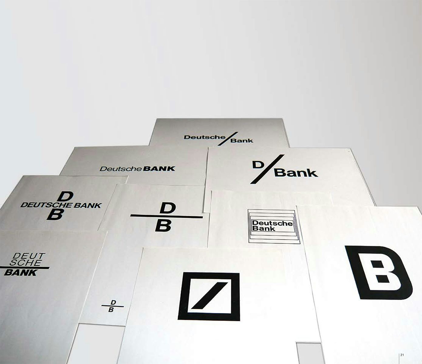 Deutsche Bank logo- Anton Stankowski – Creative Review