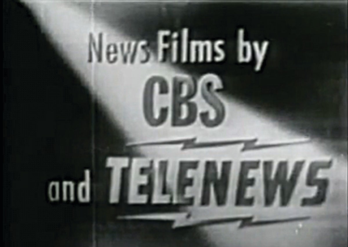 The CBS logo before the eye