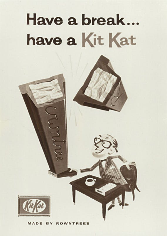 The history Have a Break Have a Kit Kat Creative Review