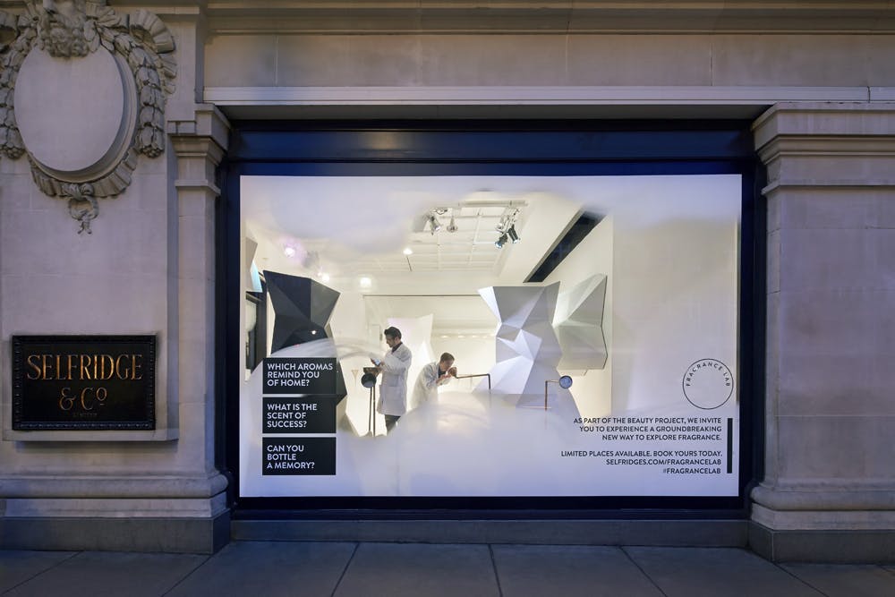 Selfridges launches interactive Fragrance Lab