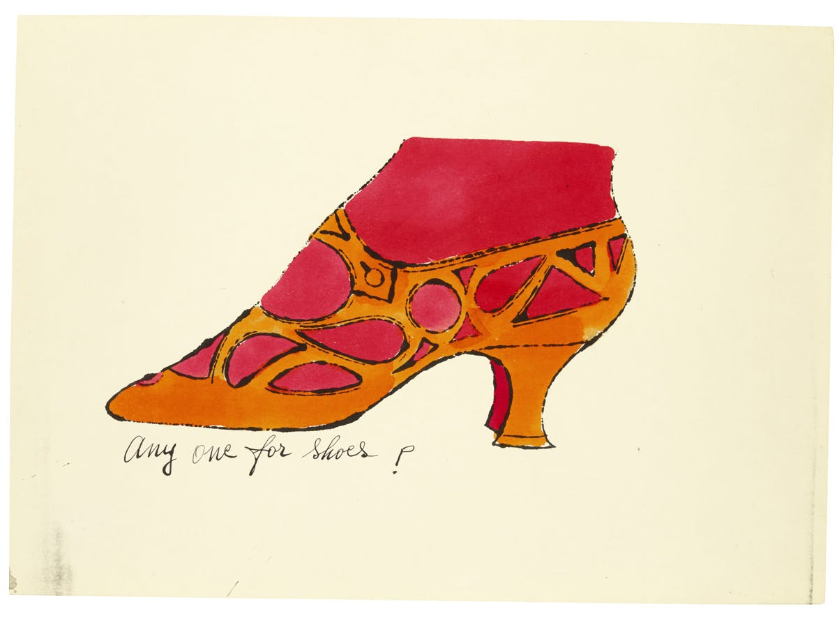 Andy Warhol's shoes