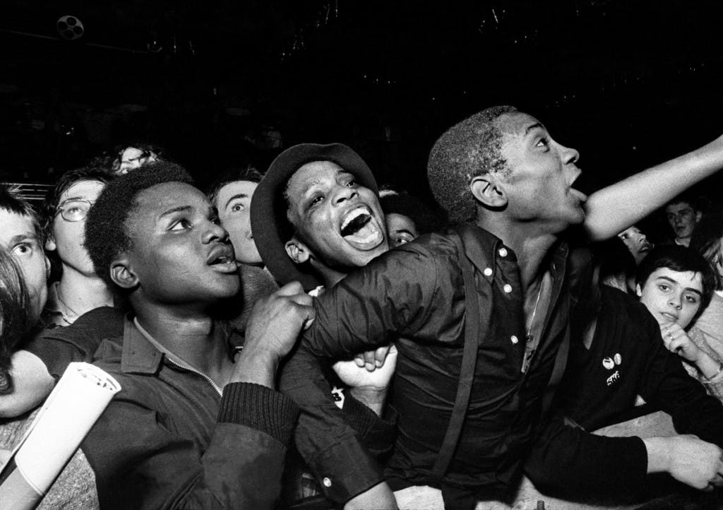 Specials fans, Potternewton Park, Leeds, 1981