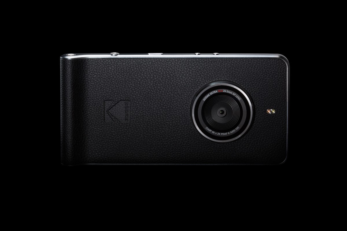 The Ektra smartphone also features the company's new logo 