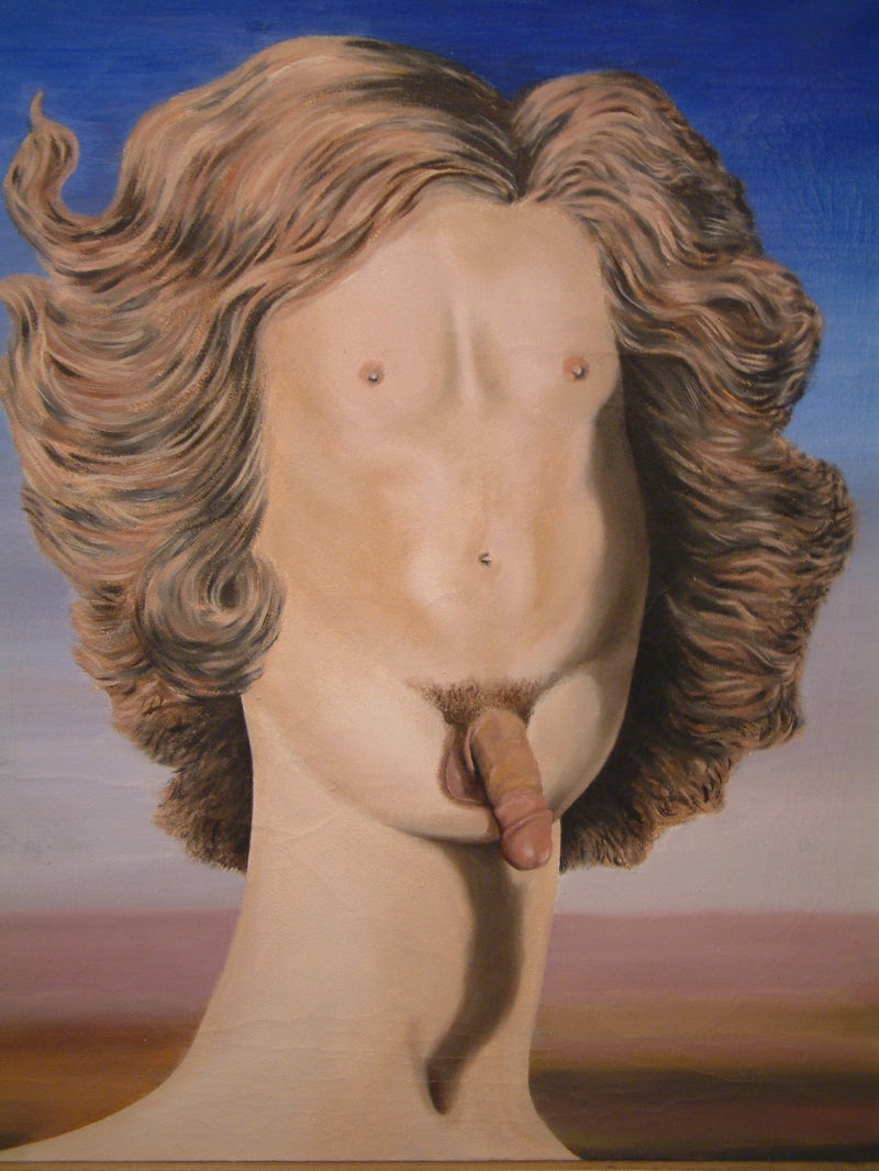 Dictator, 2008, acrylic on canvas, 640x535mm