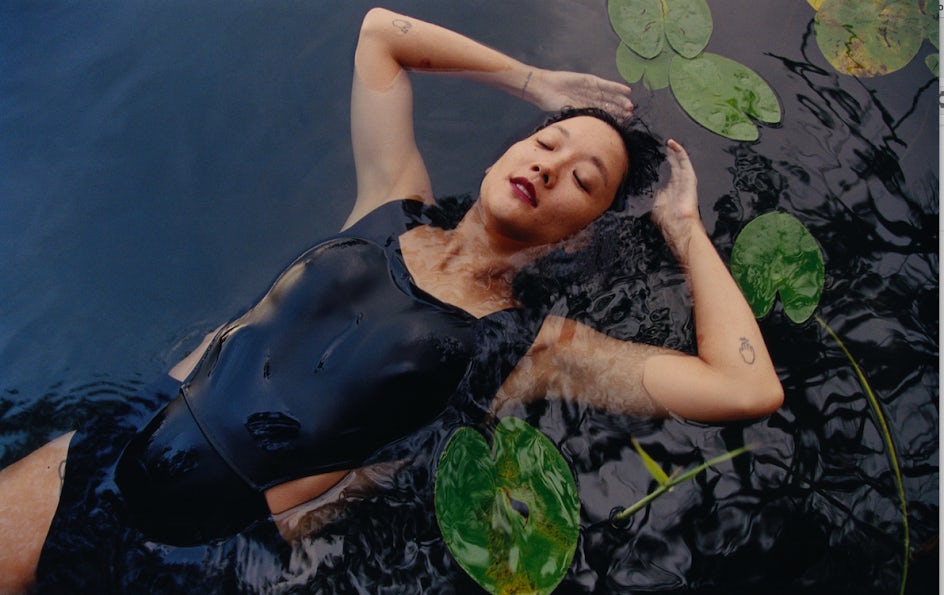 Christine Sun Kim, photographed by Harley Weir for Chanel and i-D
