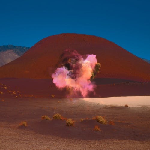 Neil Krug's images of the Mojave desert for Bonobo album Migration