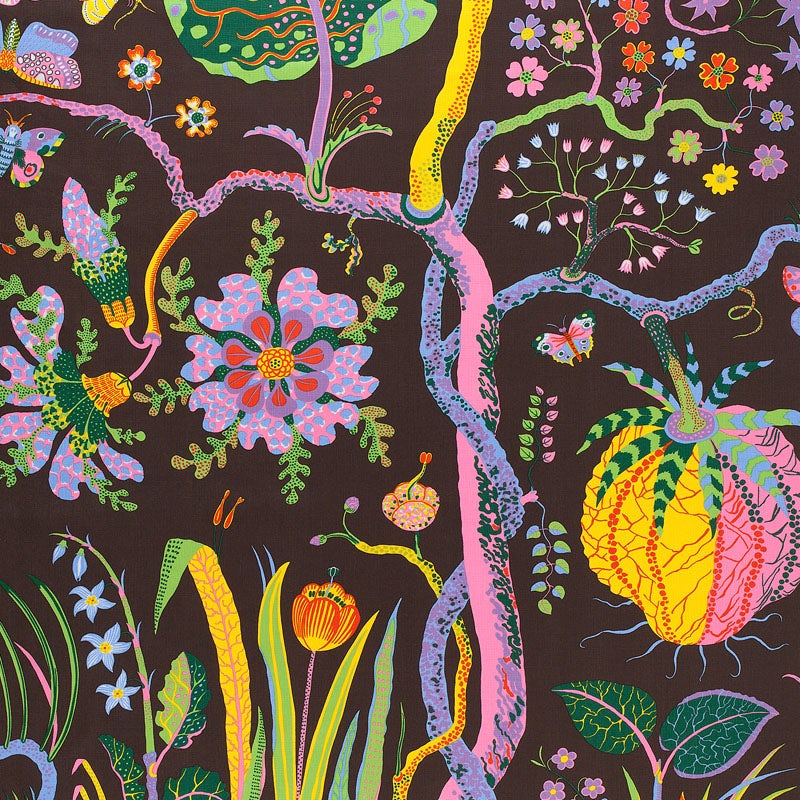 Hawaii Brun by Josef Frank ©Svenskt Tenn. Images courtesy of the Fashion and Textile Museum 