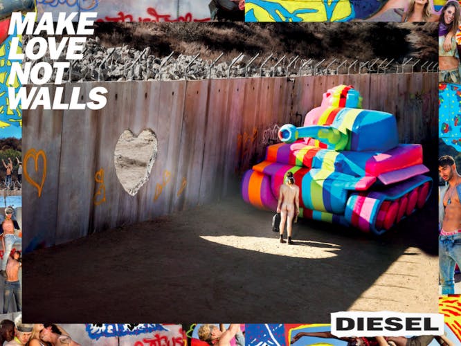 Diesel Make Love Not Walls