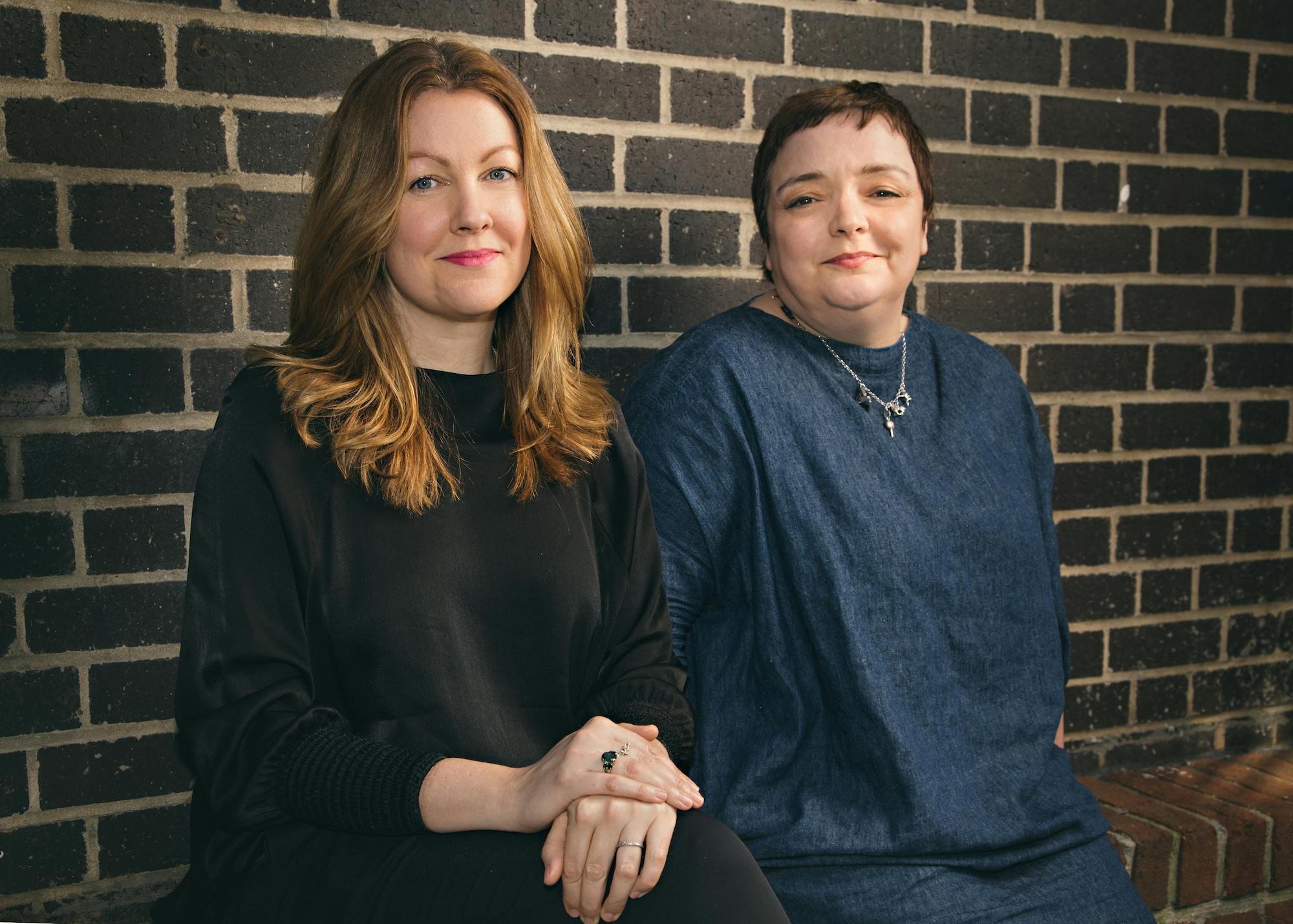 Vicky Maguire and Caroline Pay and the art of “cuddle and slap”