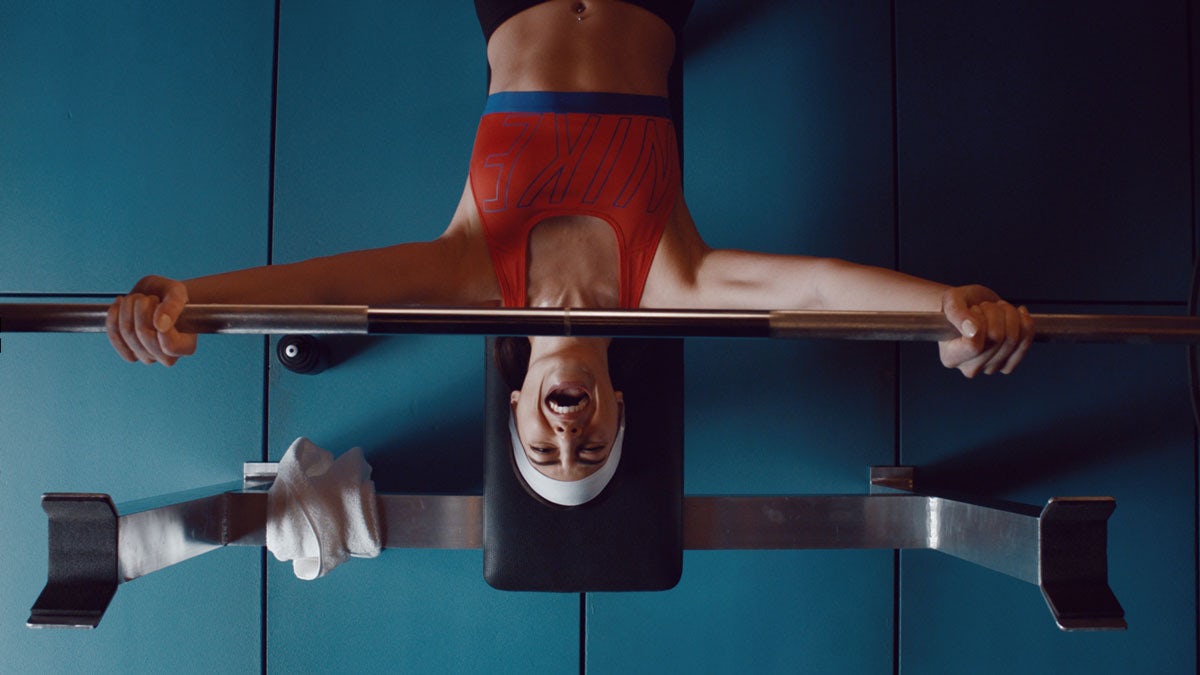 Still from one of the nike women ad films 