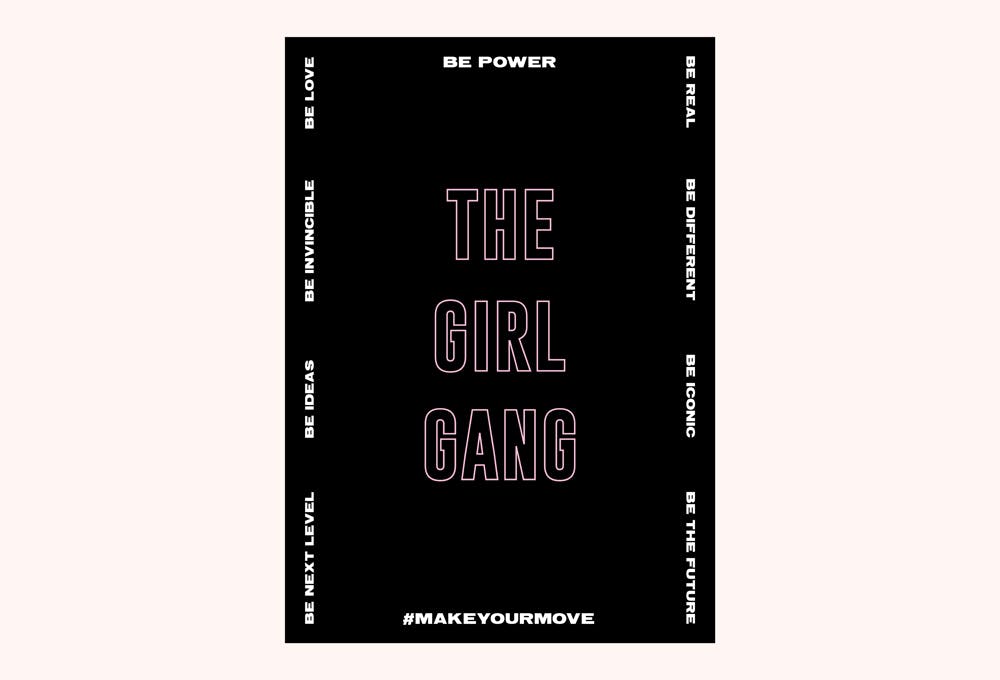 Top Girl Studio's poster for International Women's Day