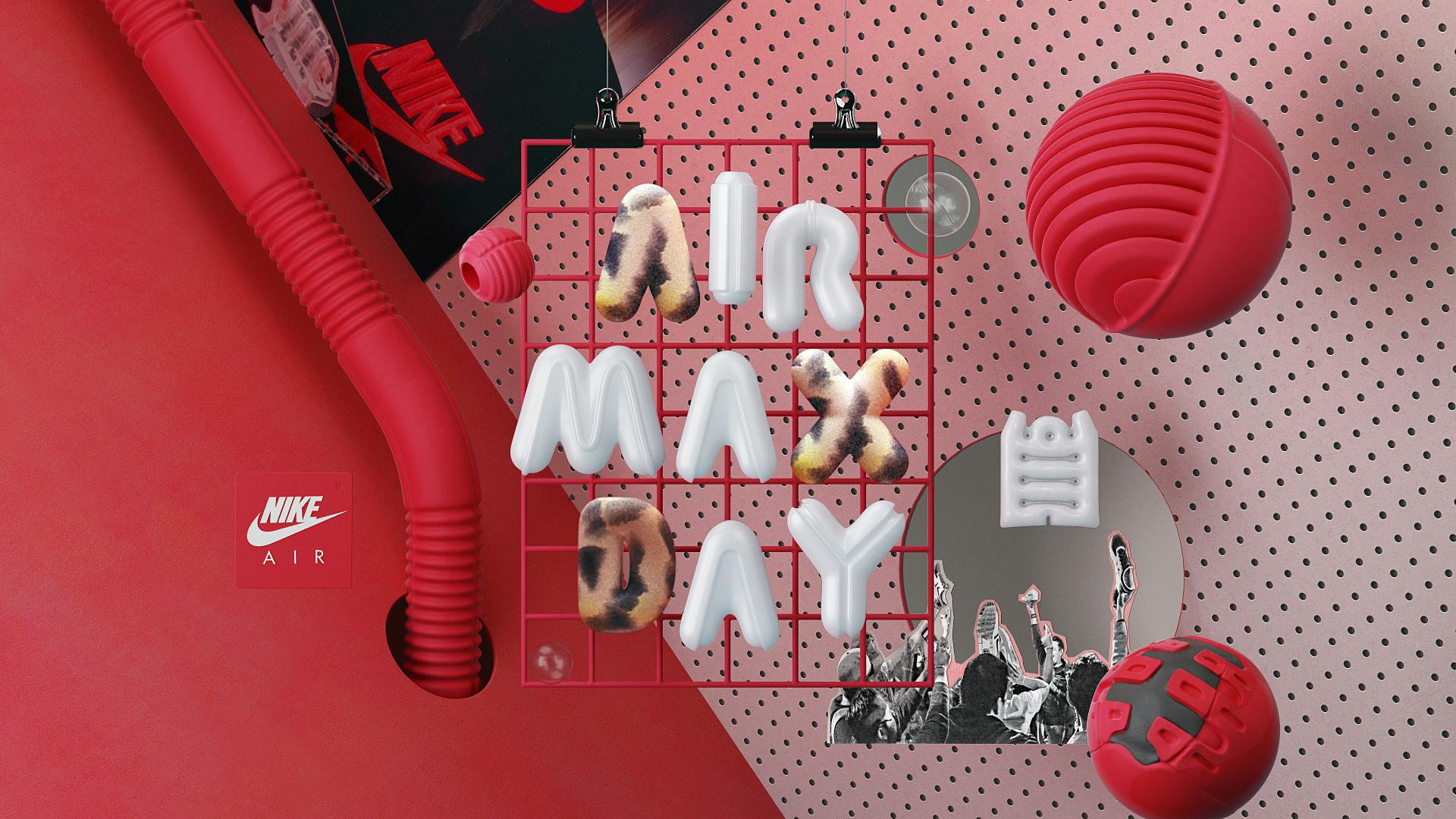 ManvsMachine's colourful campaign Nike Max Day