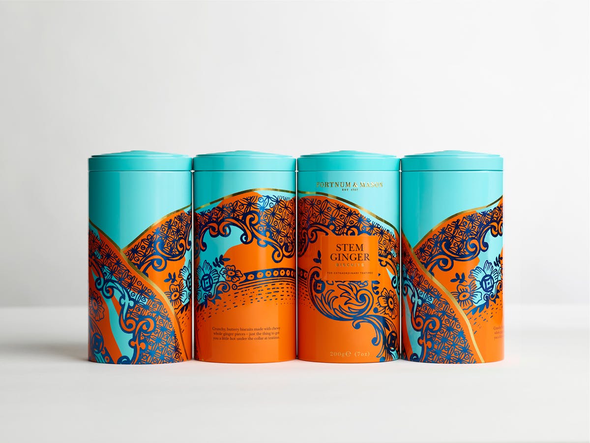 WORK: Fortnum & Mason biscuit packaging by Design Bridge