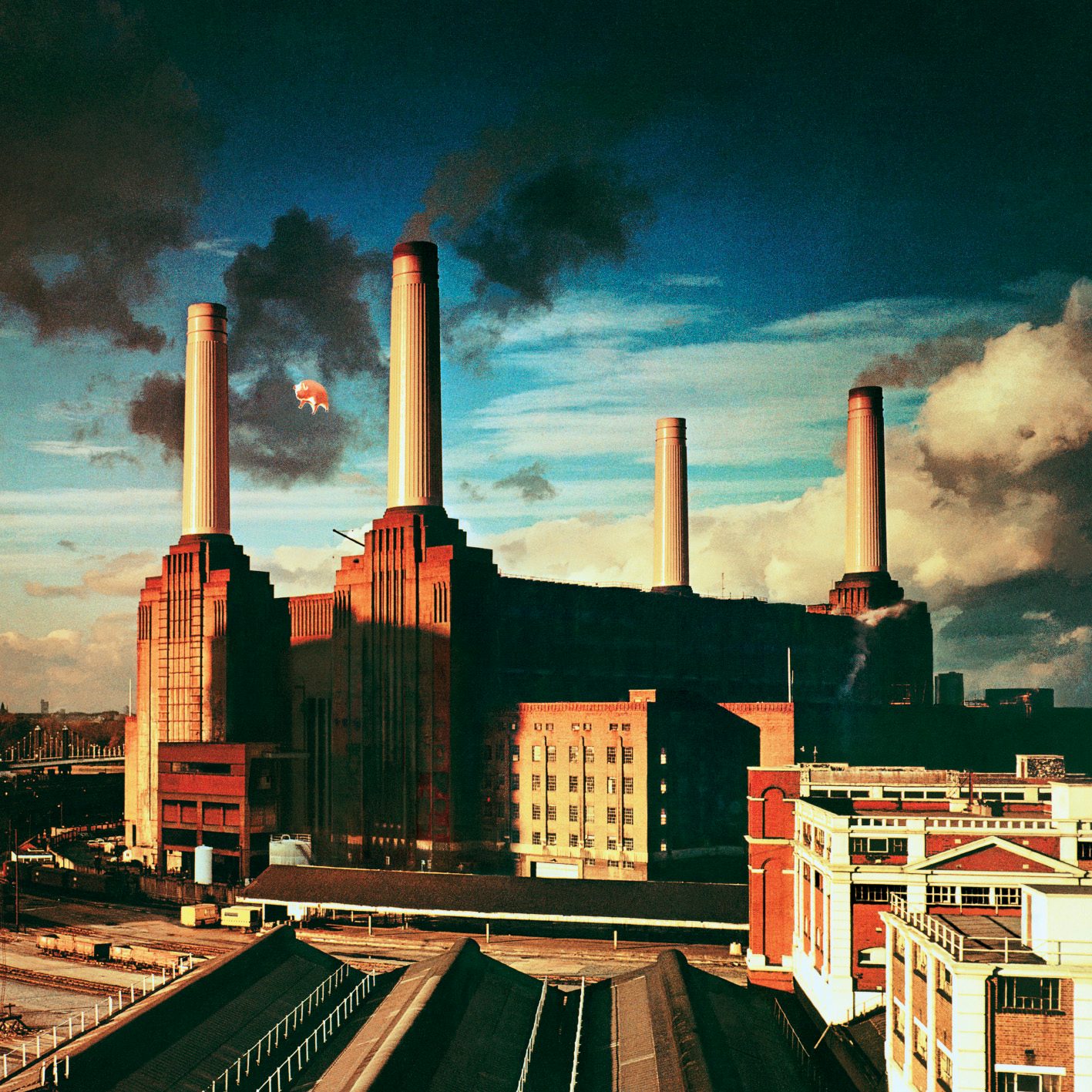 The cover of Pink Floyd's Animals. Artwork: Hipgnosis