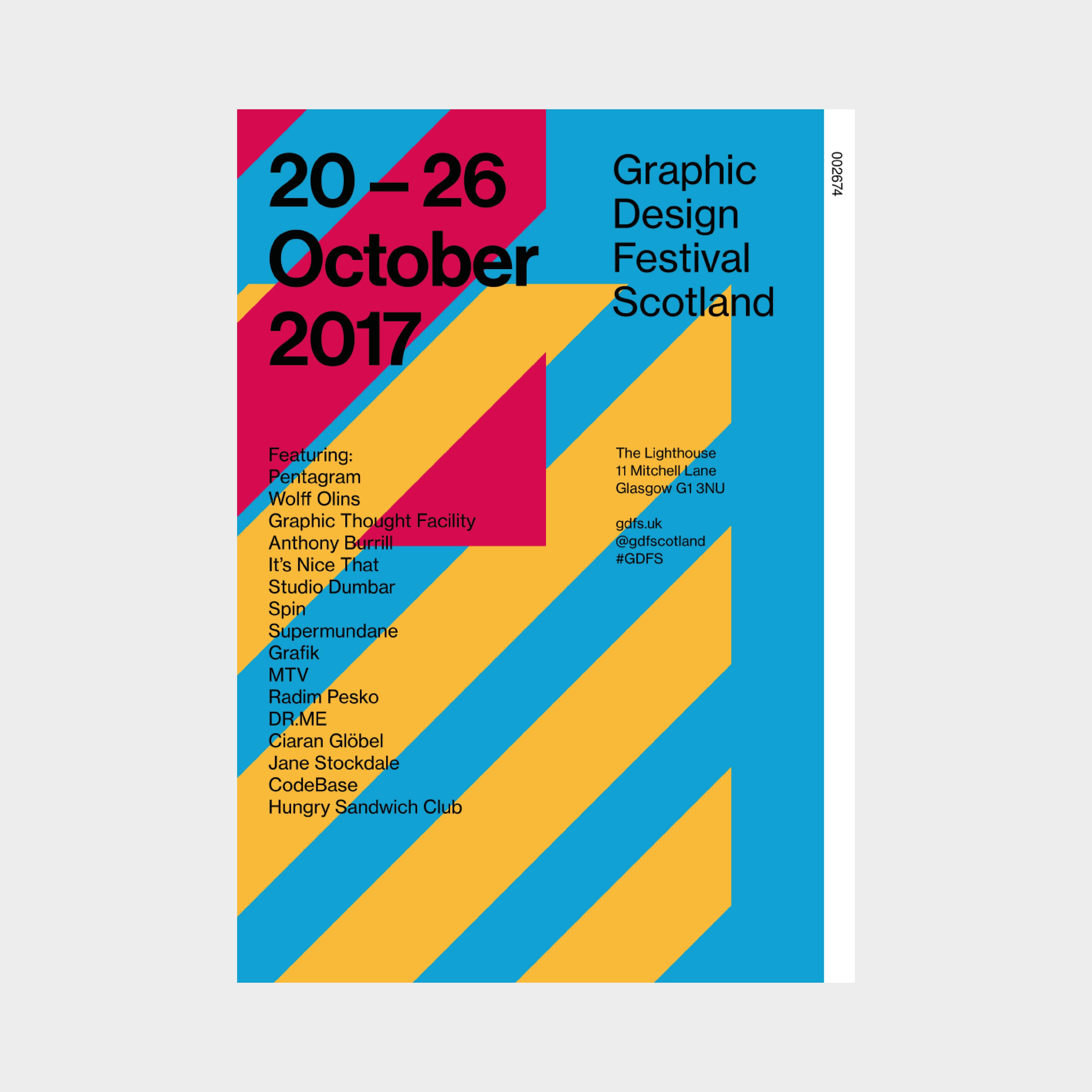 Graphic Design Festival Scotland Identity