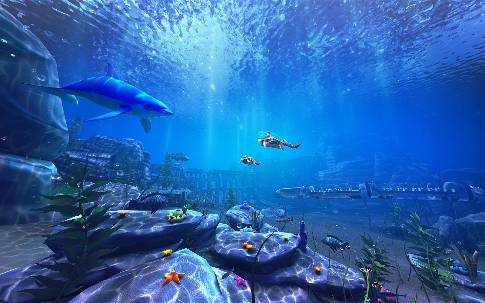 New AKQA VR the hidden underwater seascapes of Eurostar journeys