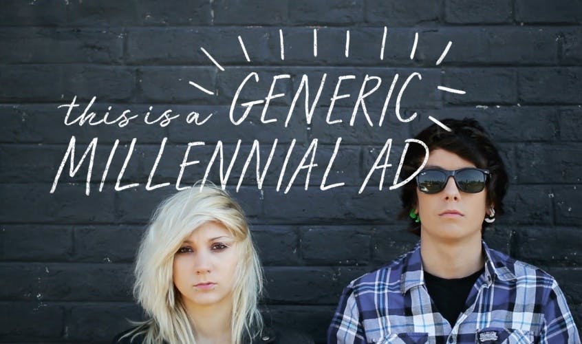 This is A Generic Millennial Ad