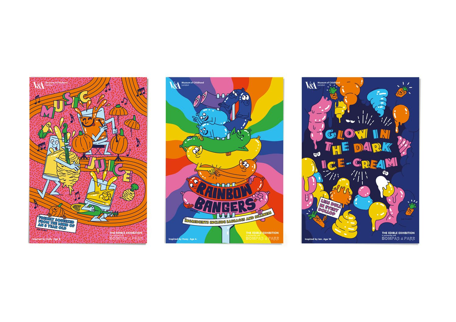 AMV BBDO and Rob Flowers' edible posters for the Museum of Childhood