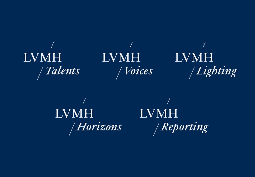 LVMH Logo, French Luxury Brands