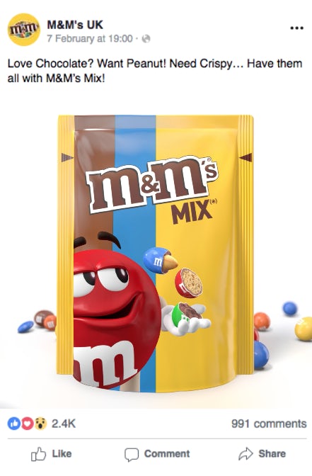 How one Facebook campaign changed M&M's approach to mobile ads