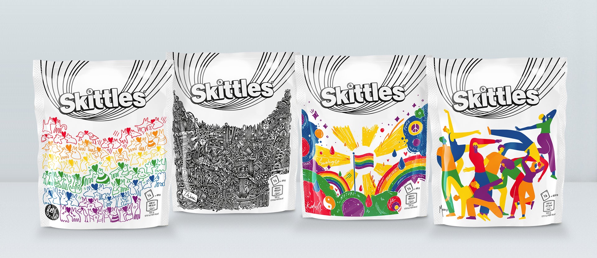 Skittles teams up with LGBTQ+ artists for Pride 2019