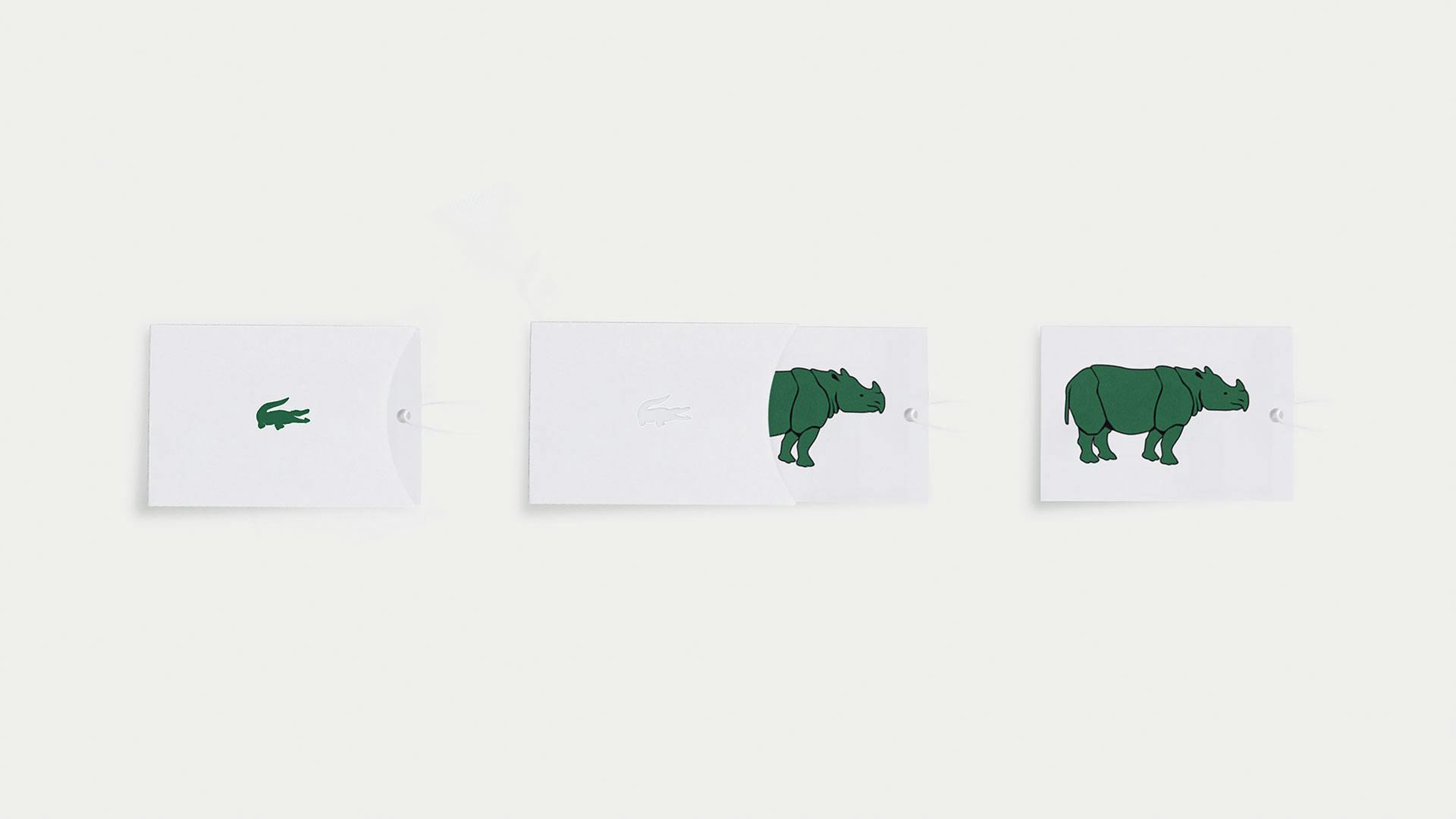 Lacoste deals species campaign