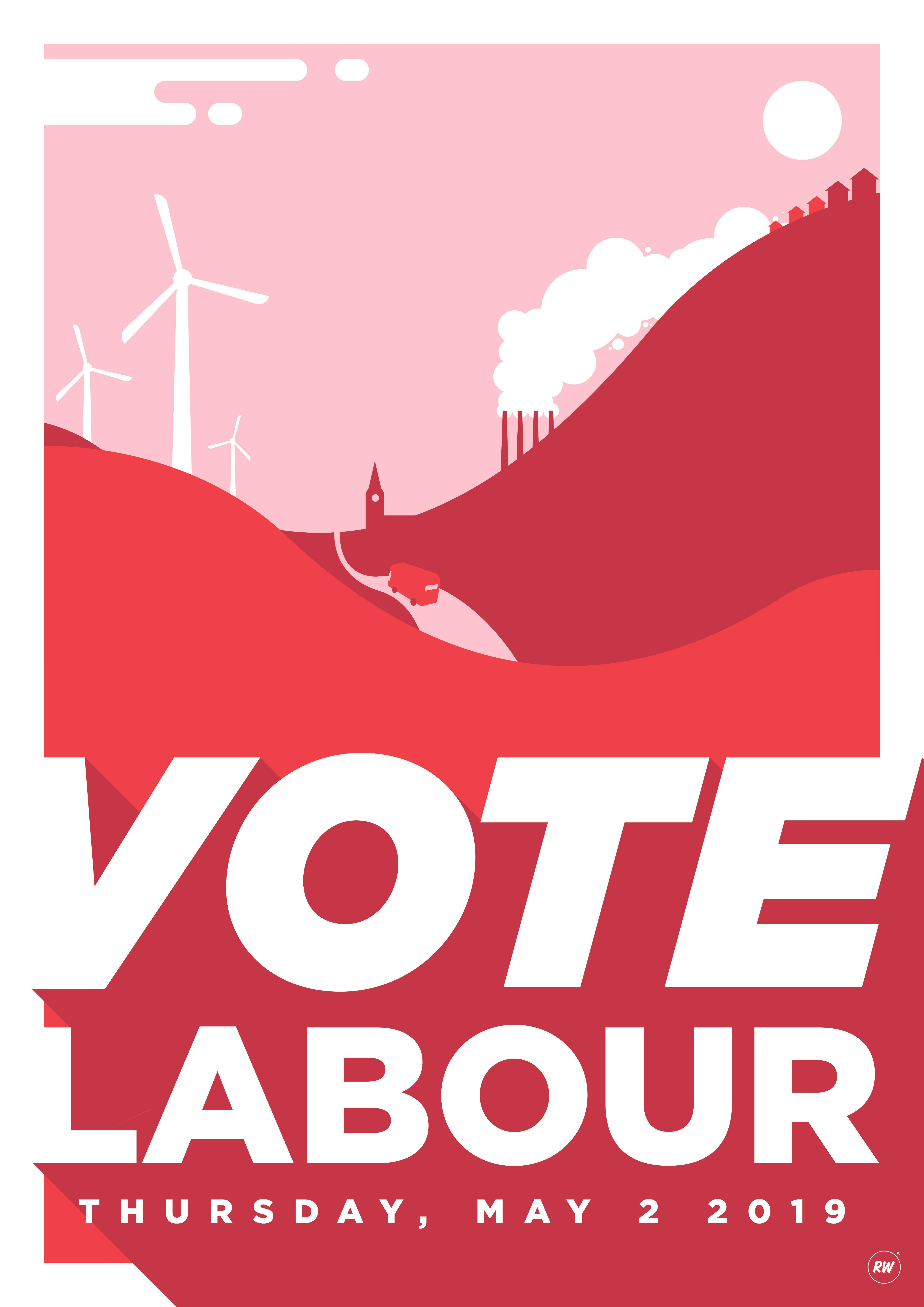 Robin Wilde for Labour Party Graphic Designers