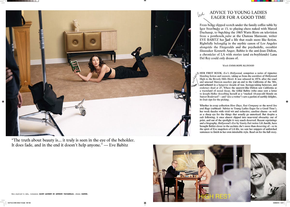 Buffalo Zine exposes process of mag making with unfinished issue