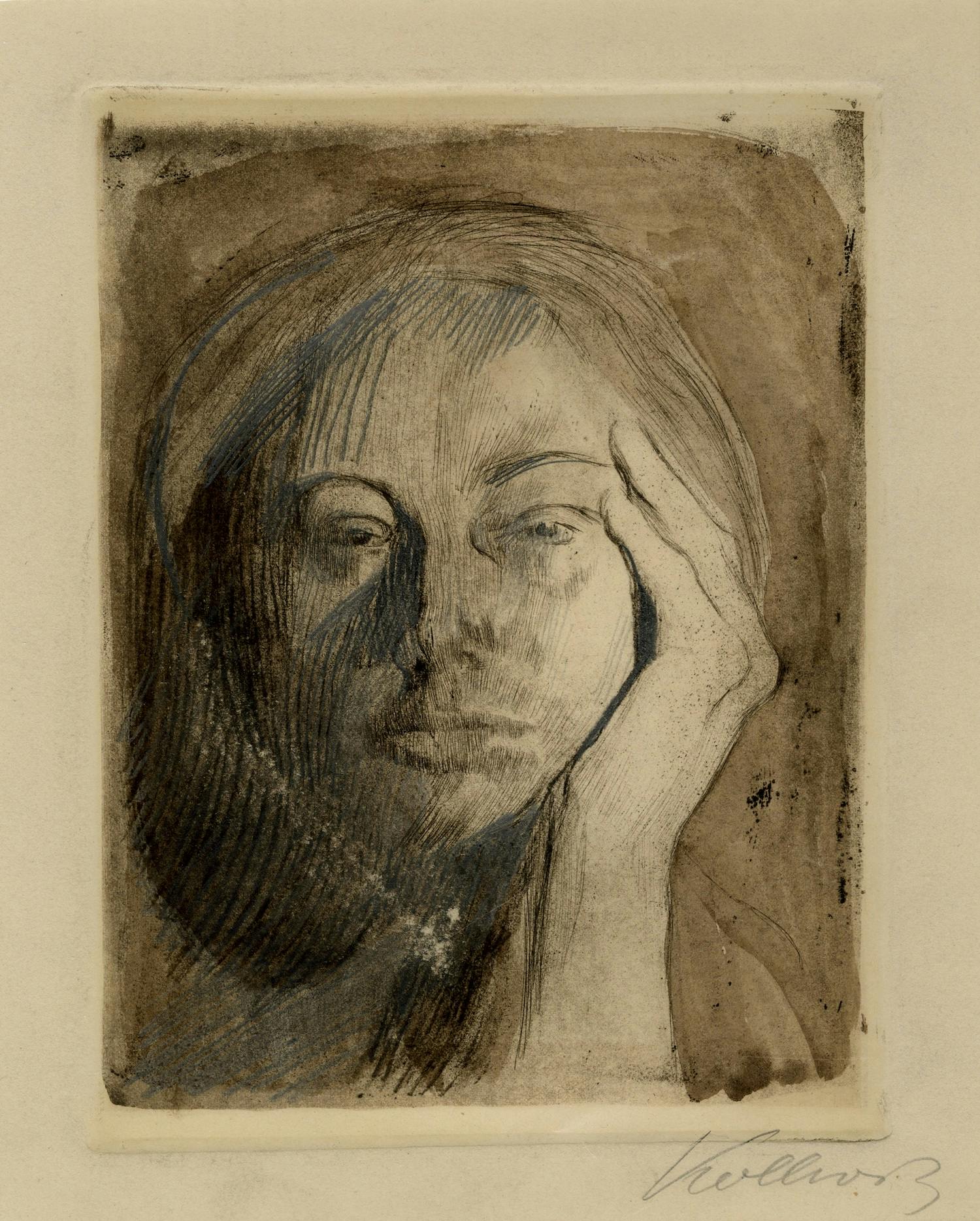 Go See Kathe Kollwitz At The British Museum London   Käthe Kollwitz Self Portrait 1910 © The Trustees Of The British Museum 