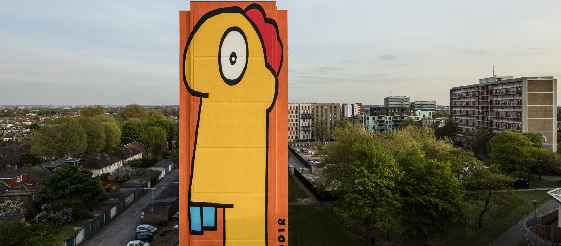 Thierry Noir on street art that brings hope - Creative Review