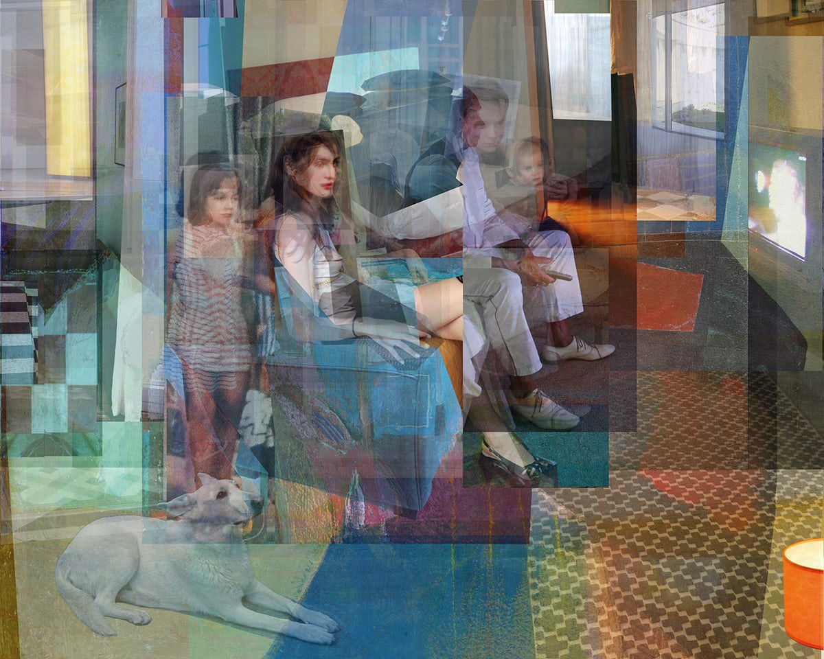 An image from Catherine Balet's book Moods in a Room