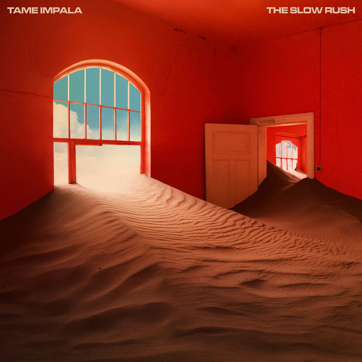 Image result for the slow rush tame impala cover