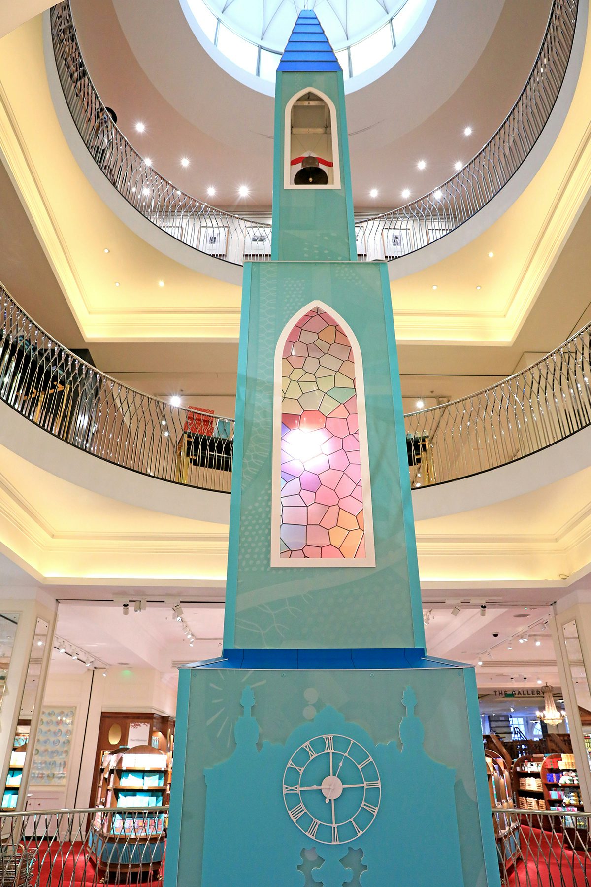 An image of the Chapel of Love at Fortnum & Mason which is hosting wedding ceremonies