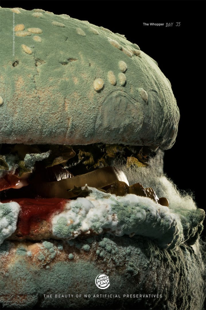 Burger King mold ad