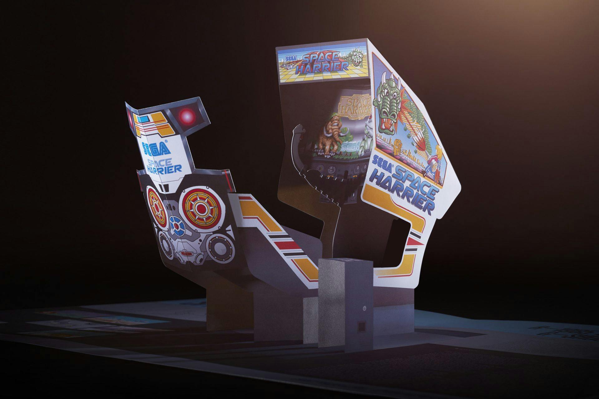 Sega Arcade games celebrated in a new pop-up book