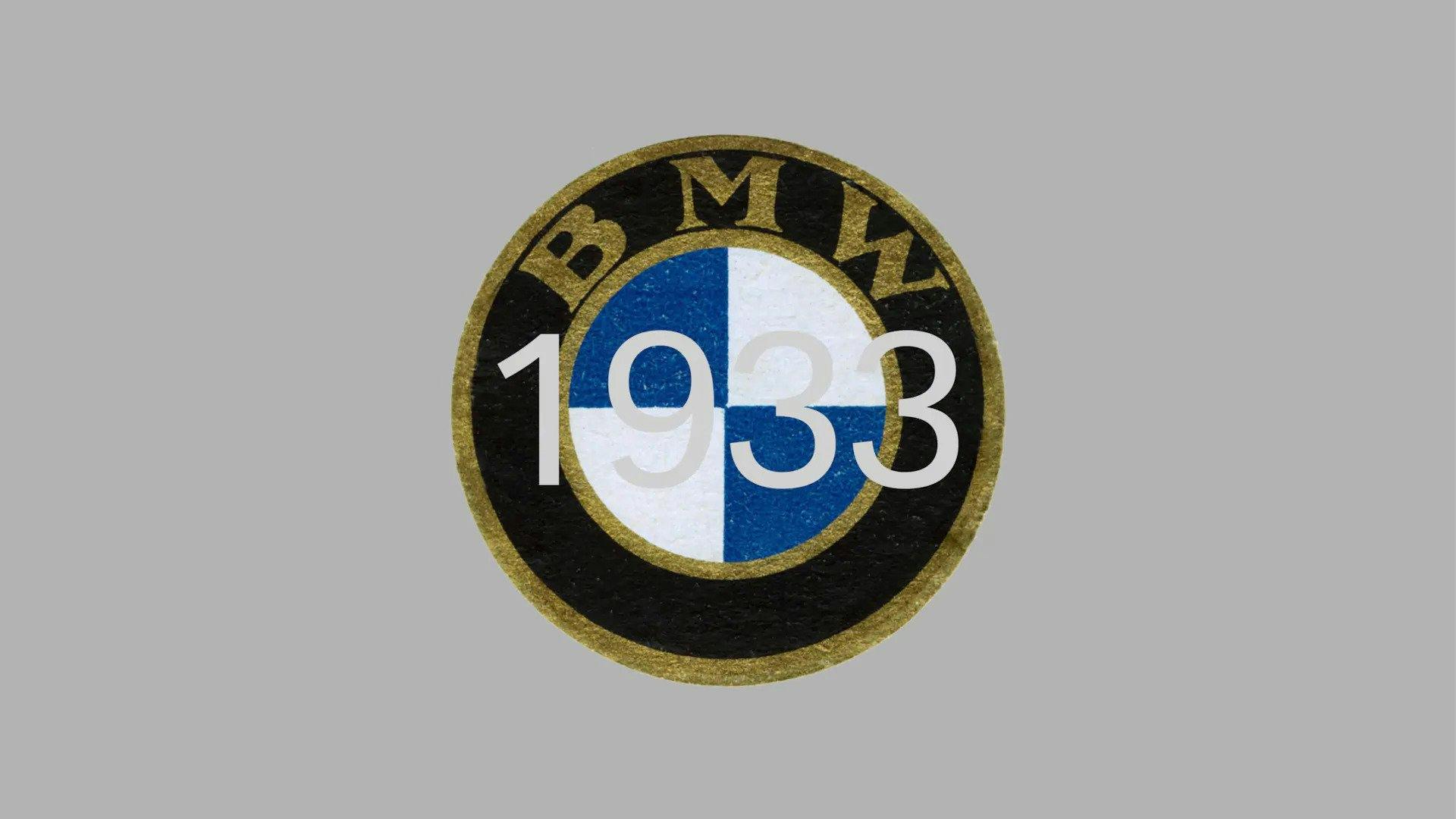 BMW logo from 1933