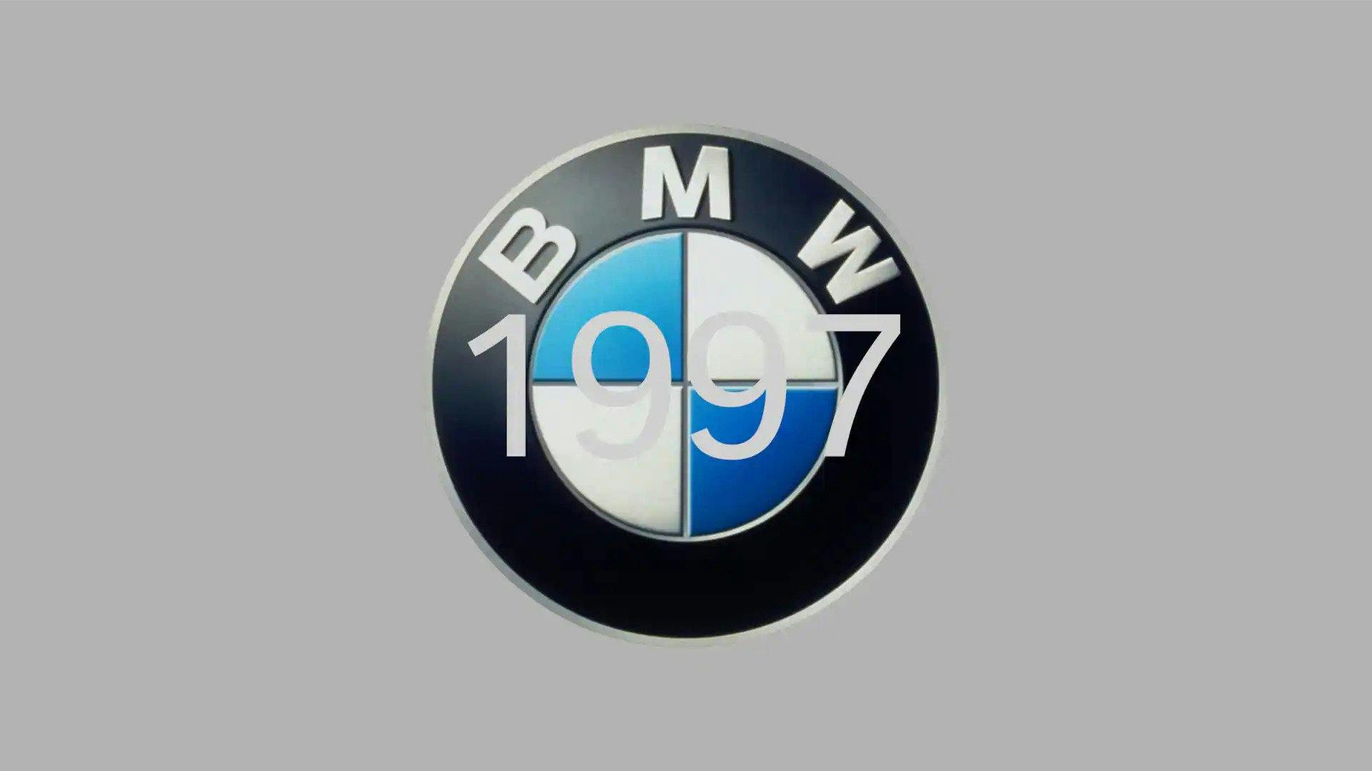 BMW 1997 logo design