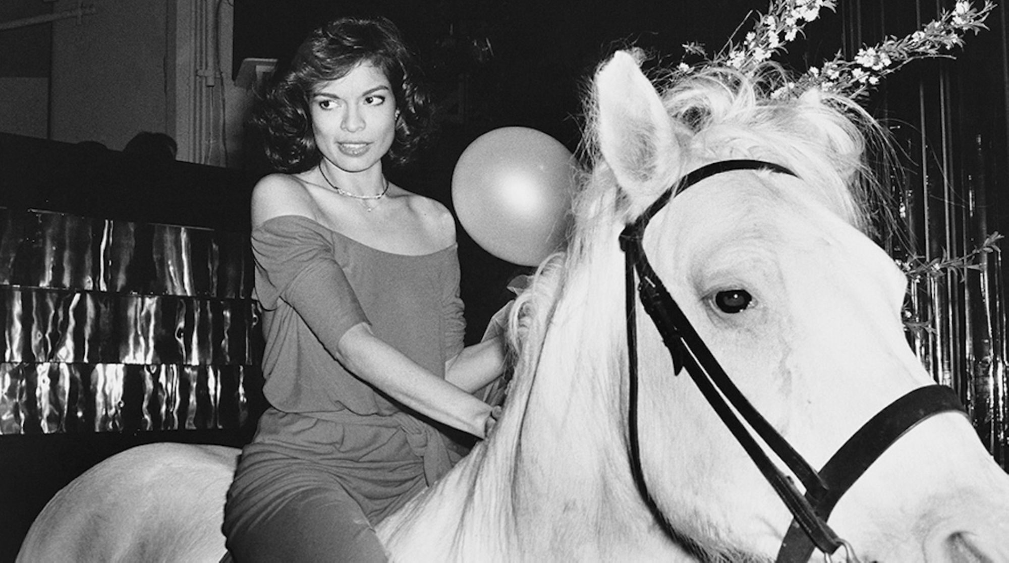 Bianca Jagger at Studio 54