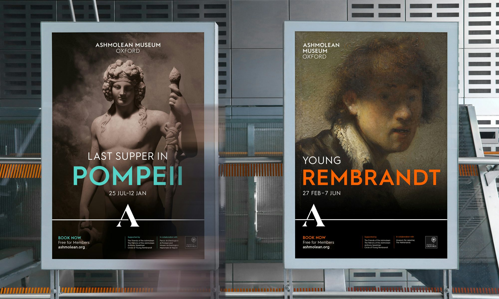 Ashmolean exhibition posters