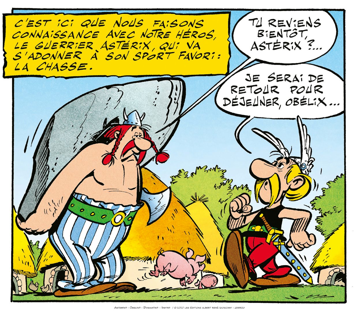 On the influence of Asterix