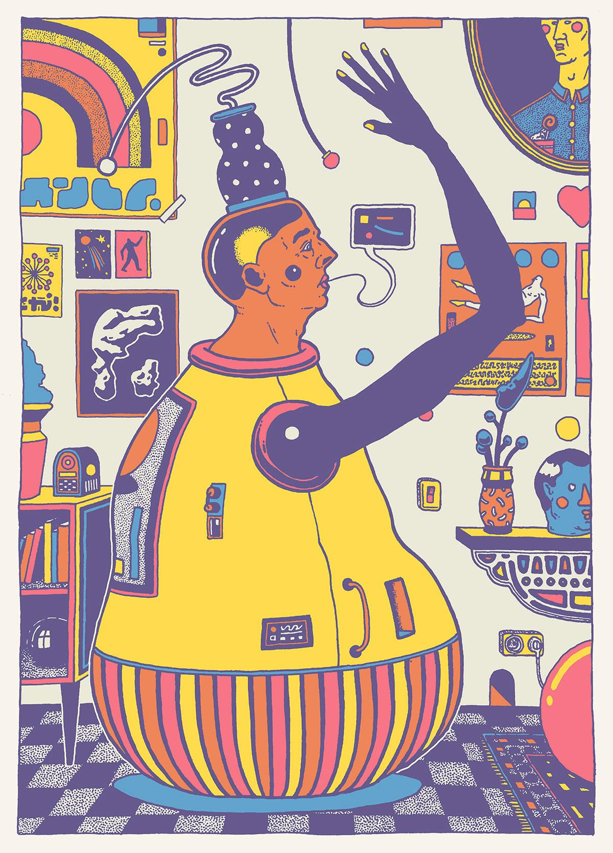 Illustrator Hagen Sch nfeld s pleasing compositions