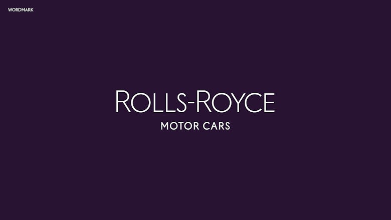 Rolls-Royce branding