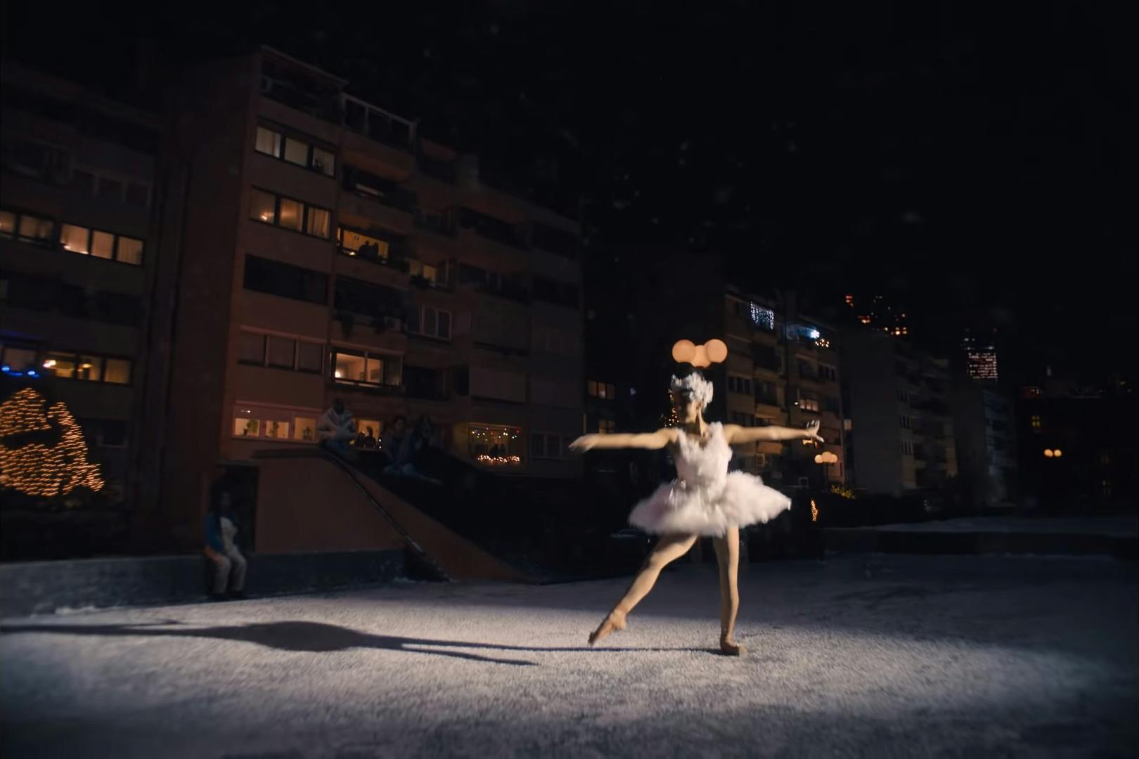 Amazon Christmas ad starring a ballerina