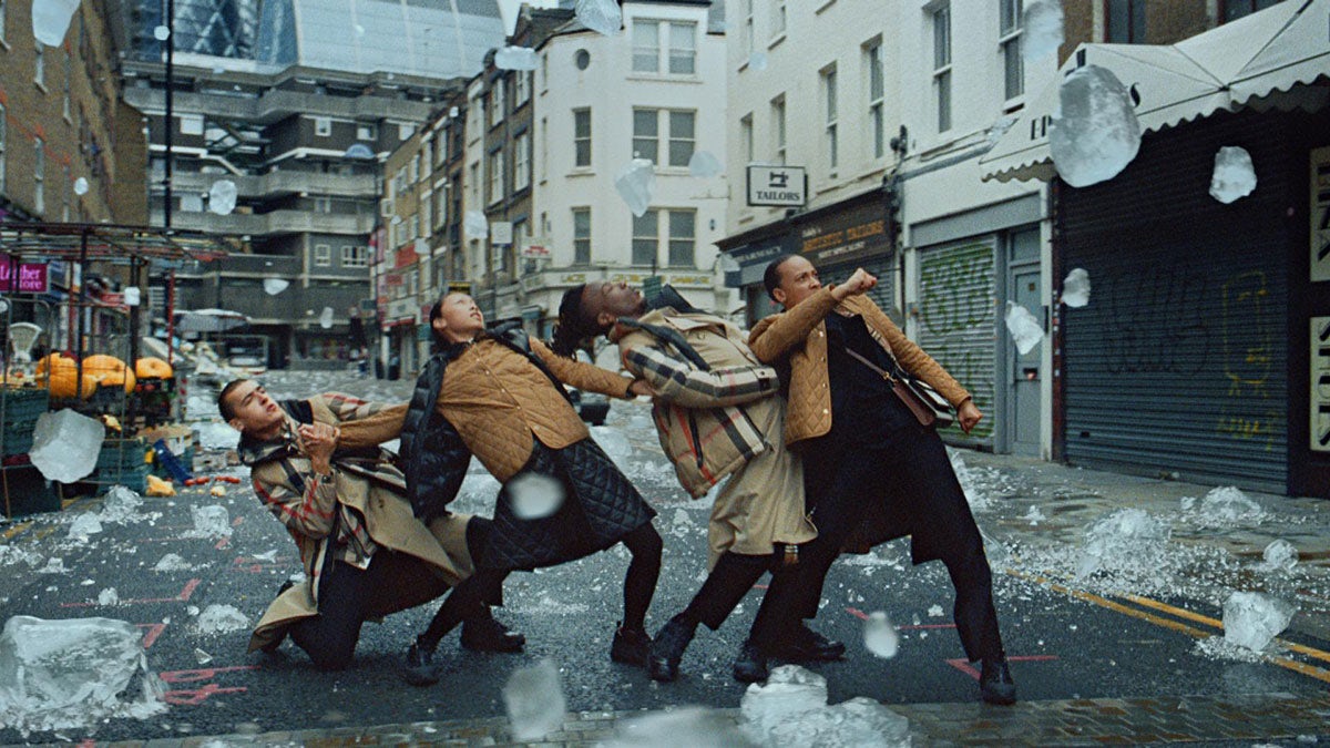 Burberry's choreographed ad sidelines the Christmas schmaltz