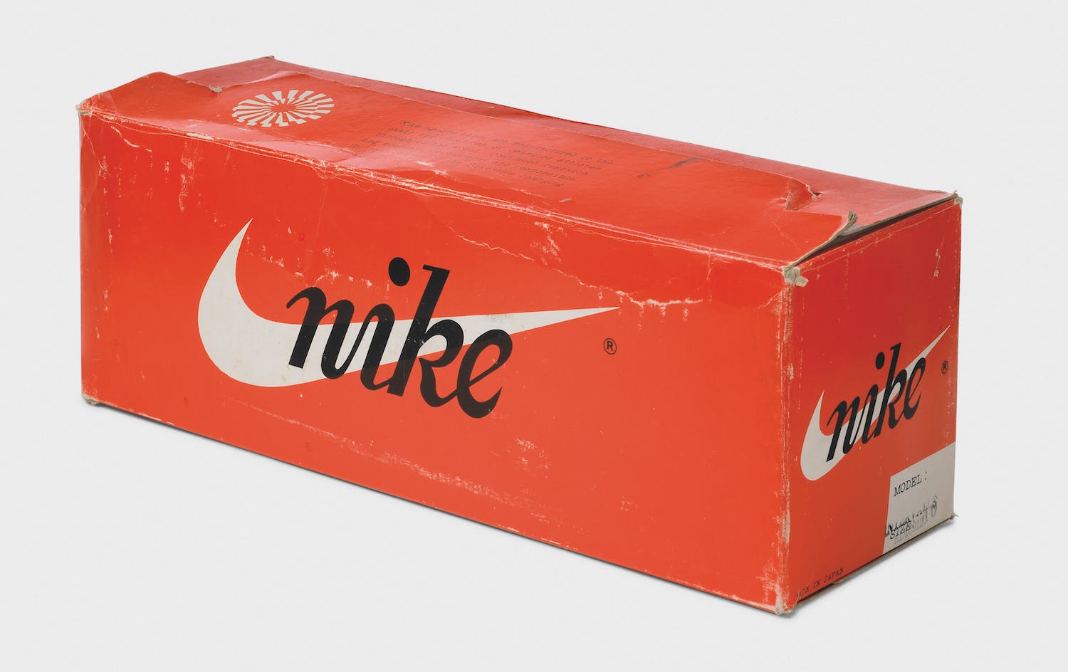 Old nike shoe on sale box