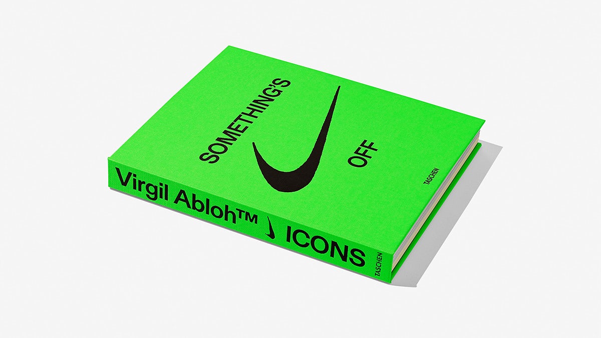 Cover of Icons book on Virgil Abloh