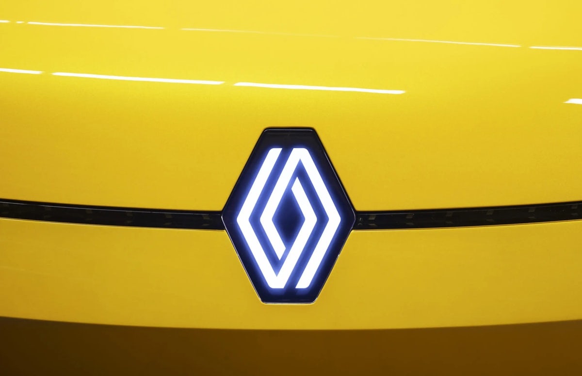Renault presenta un nuevo logotipo de estilo op art