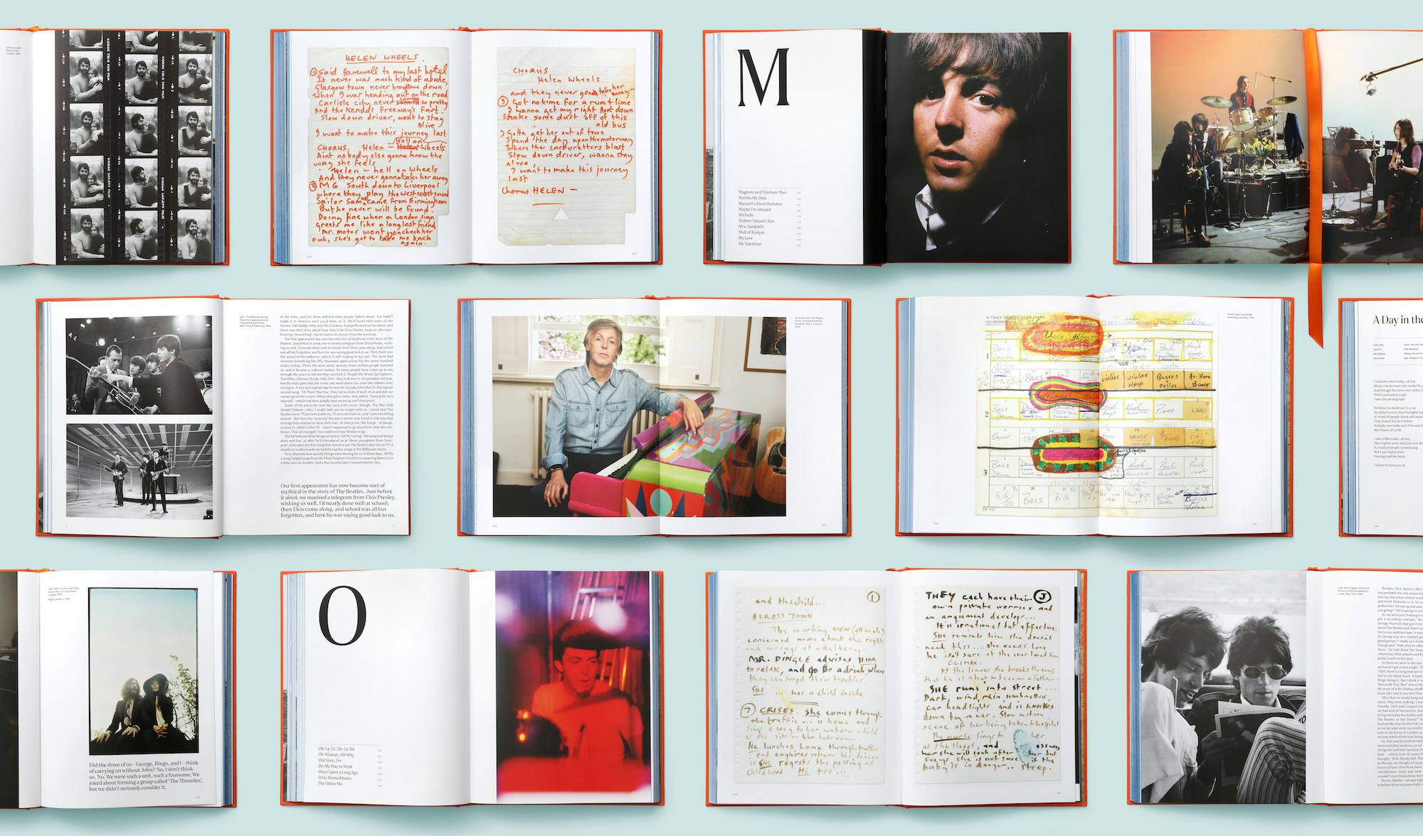 The Lyrics, Paul McCartney editorial design