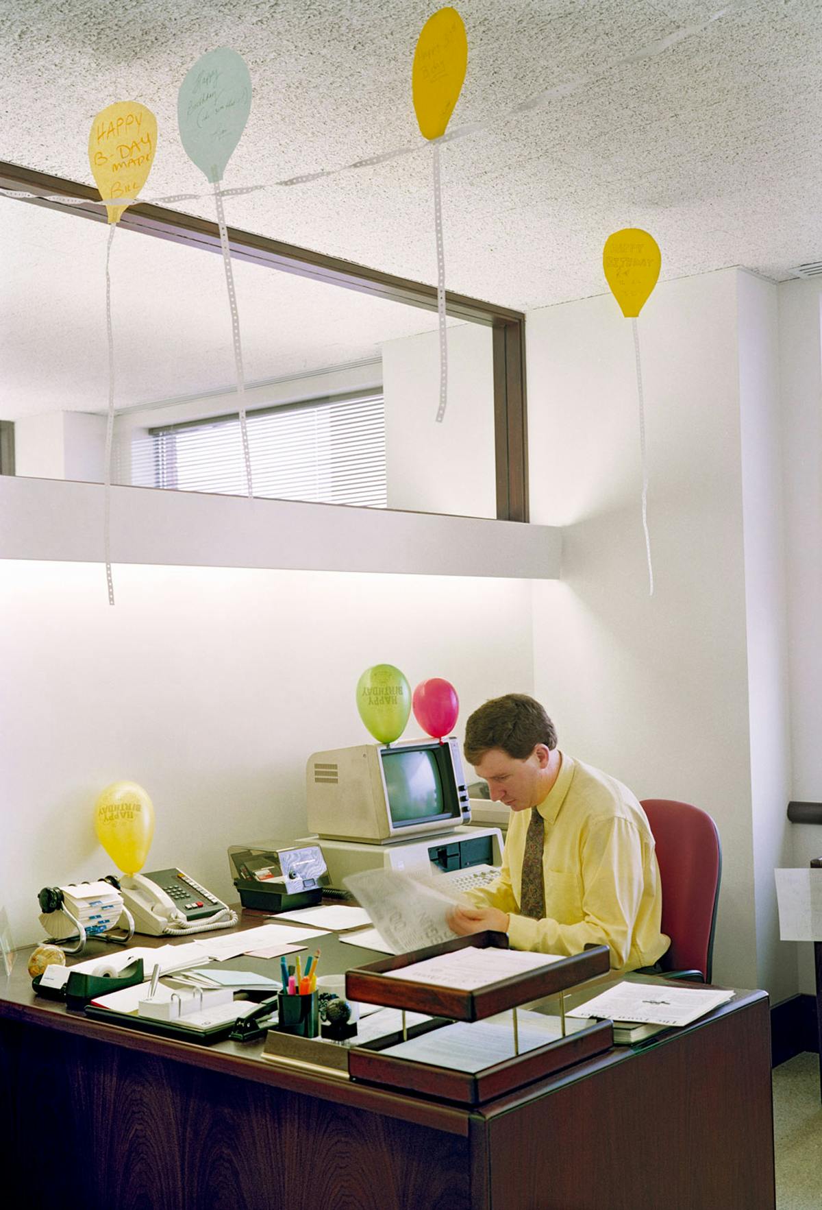 A new photo book remembers the bygone era of the office